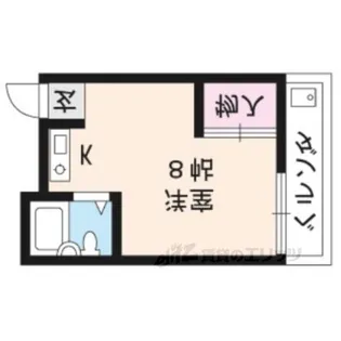 岡崎ハイツ【2階】の間取り