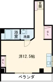 メゾンS&J【3階】の間取り