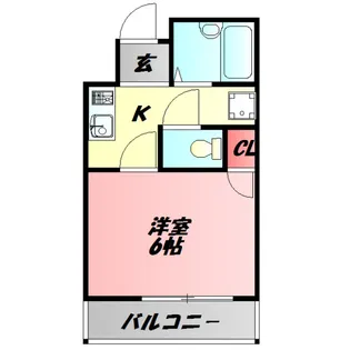 イーソリーフォレスト【3階】の間取り