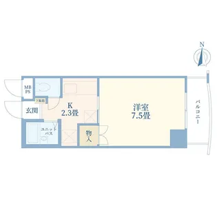 第3ハルタビル【3階】の間取り