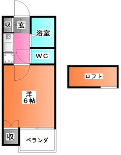 アークヴィレッジ蓮根【3階】の間取り