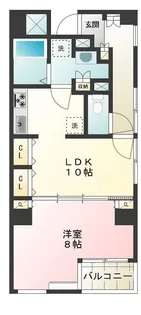 リーブル町屋【7階】の間取り
