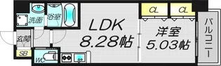 CHOEI65 プレジオ中津【11階】の間取り