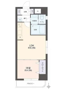 ライオンズマンション錦糸町第7【5階】の間取り