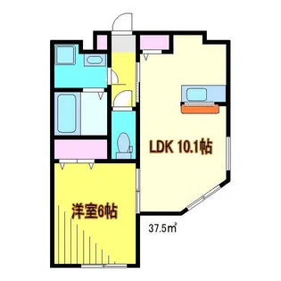 FilleFlatsー川口本町【1階】の間取り