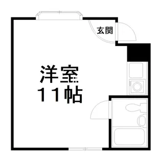 スクエア藤ノ森【4階】の間取り