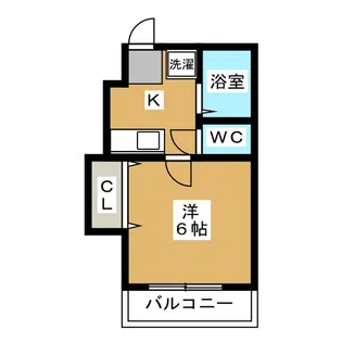 デュオ・ハイム【1階】の間取り