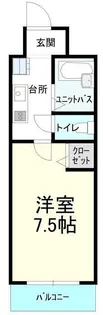 ラヴェイユ・マエダ【4階】の間取り