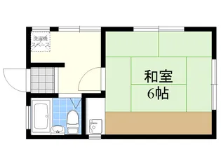 グリーンハイツ1【2階】の間取り