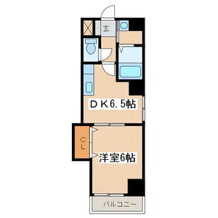 第2エーワンビル プレイスピアPremium城山【5階】の間取り