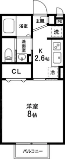 ショコラ・メゾンK【2階】の間取り