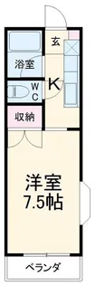 オートセゾン【2階】の間取り