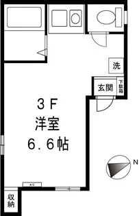 ラ・メゾン・連理【3階】の間取り