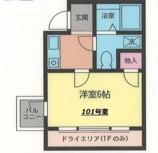 レヴォリューションの間取り