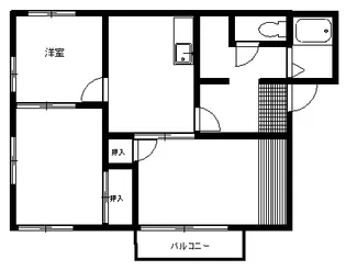 フレグランスU A棟【1階】の間取り
