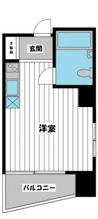 リュウビマンション【3階】の間取り