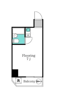 IHOビル【4階】の間取り