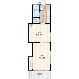 グリーンパレス毛呂【2階】の間取り