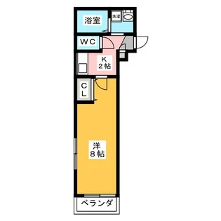 アスティー【2階】の間取り