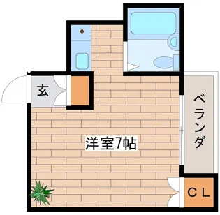 大阪府大阪市平野区平野市町1【マンション】の間取り