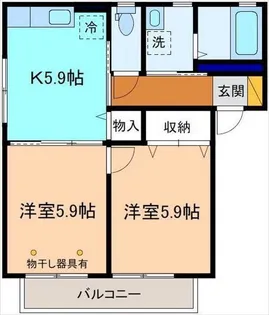 アスリート【1階】の間取り