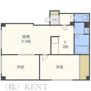 グリーンハイツマコ【2階】の間取り