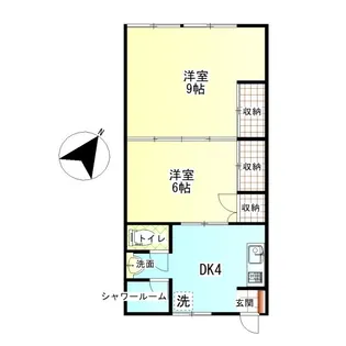 メゾン・フィール【1階】の間取り