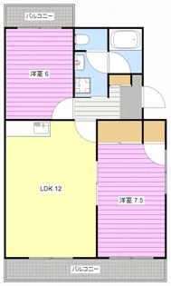 オズハウス6【1階】の間取り