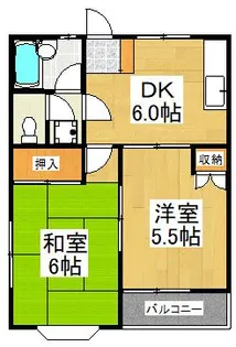 パークフルール【2階】の間取り