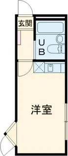 スカイピア旗の台【1階】の間取り