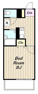 ル・シェルキタカドII【2階】の間取り