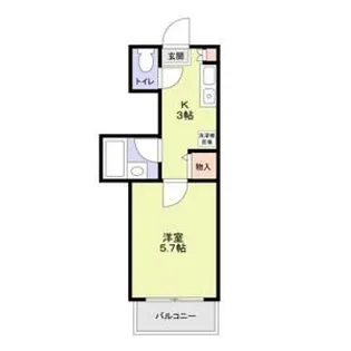 メゾン東陽日吉【1階】の間取り