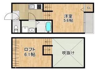 MODERN PALAZZO Isahaya io【2階】の間取り