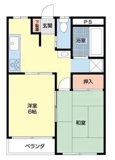 コーポすかいらーく【3階】の間取り