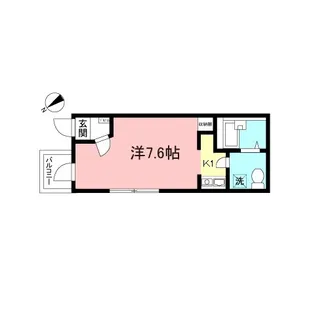 Soy Alto 中野島【2階】の間取り
