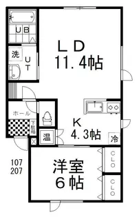 STIER(シュティア)【2階】の間取り
