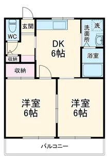 セントラルビラB【2階】の間取り