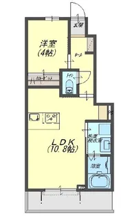 Belle Lead H【1階】の間取り