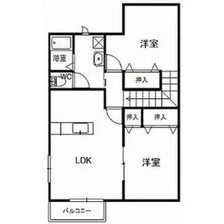 ガーデンヒルズ【2階】の間取り