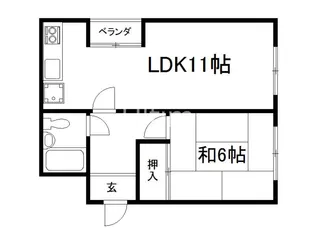 中ノ島ビル【3階】の間取り