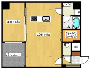 ALLEYIII【2階】の間取り