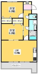 宮地マンション【3階】の間取り