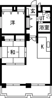 アーバンコート武蔵野【10階】の間取り