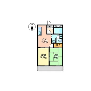 プロニティKANDA【1階】の間取り