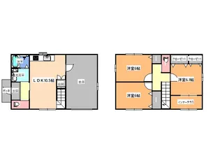 栃木県宇都宮市陽東8【一戸建】の間取り