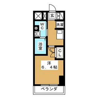 東京都大田区蒲田4【マンション】の間取り