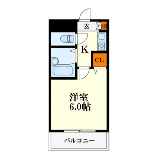 大阪府大阪市東淀川区西淡路1【マンション】の間取り