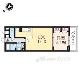 ソレイユ【2階】の間取り