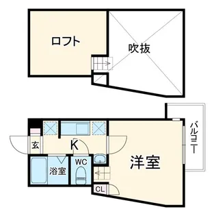 トリファイン草加【3階】の間取り
