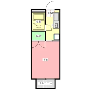 シャトレつかさB棟【1階】の間取り